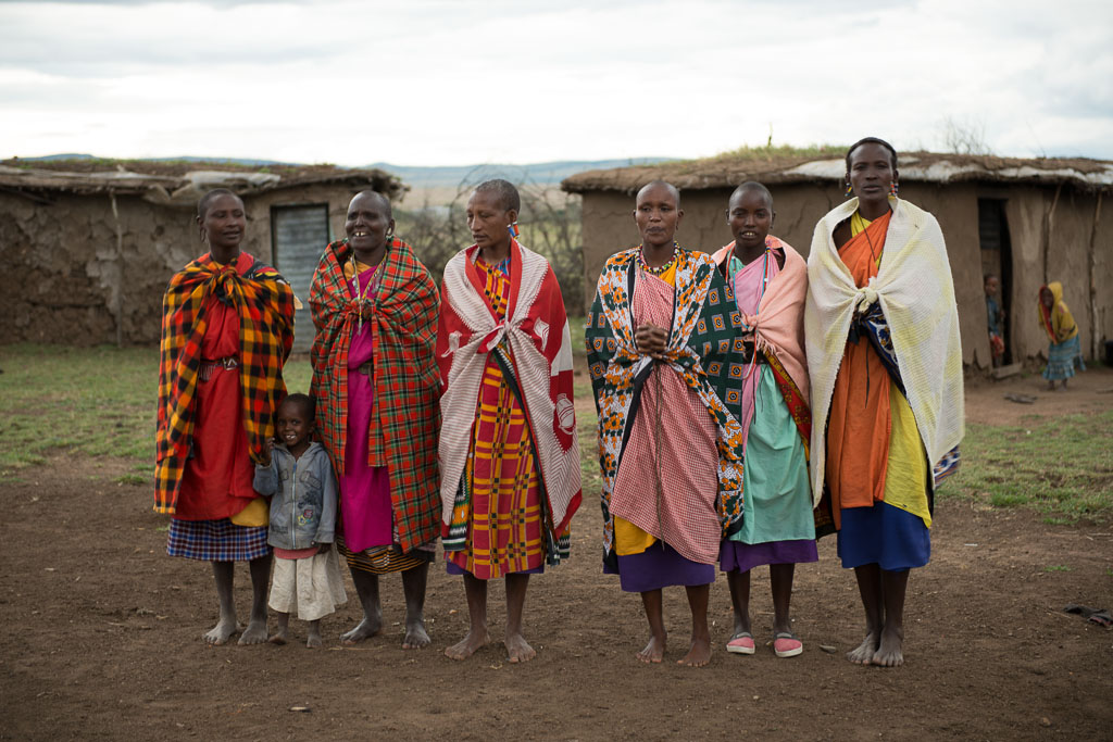 Maasai Warriors at Traditional Village (2 of 3)