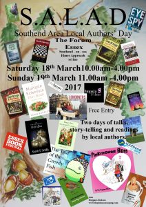 SALAD: Southend Area Local Authors’ Day 18-19 March 2017