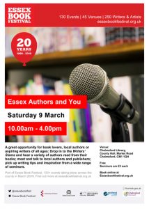 Essex Book Festival 2019: Essex Authors and You