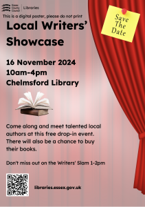 Local Writers’ Showcase at Chelmsford Library